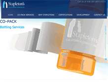 Tablet Screenshot of californiacopackers.com
